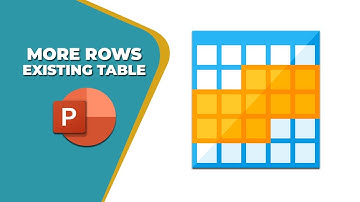 How to add more rows to an existing table in PowerPoint