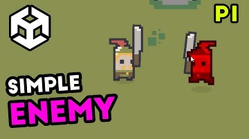 Simple Enemy AI for a Unity game - P1 Enemy object setup