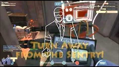 TF2 : How To Sap And Kill a Sentry Successfully