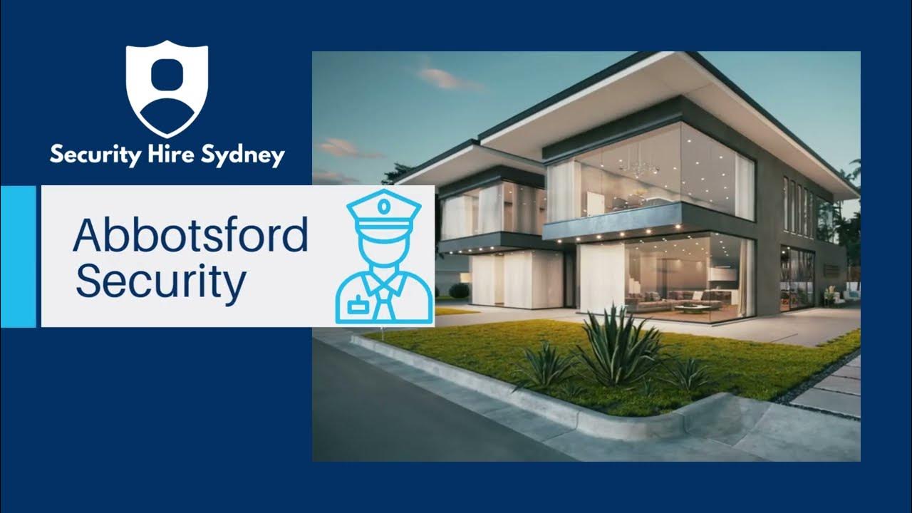 Security Hire Abbotsford security guard hire mobile patrols CCTV