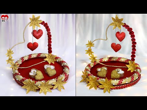 Engagement rings tray | Flower vase crafts, Wedding crafts diy, Shell  crafts diy