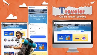 Traveler - Online Travel Booking with HTML, CSS & JS - Part 2