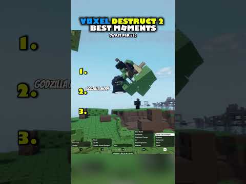 Ranking Best Voxel Destruct 2 Moments 💥 #roblox #shorts