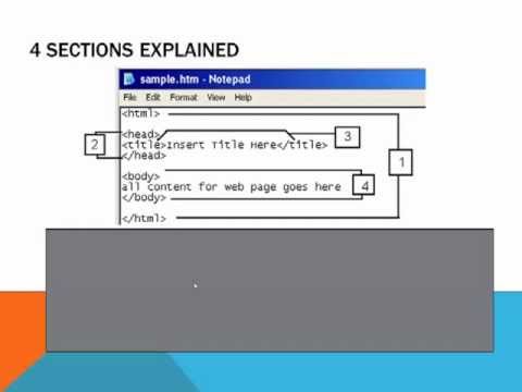HTML Tutorial 1 of 7: Beginner HTML Tutorial - YouTube