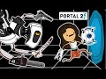 СЮЖЕТ ПОРТАЛ 2 ПО–БЫРОМУ ( Анимация PORTAL ) | Часть 1