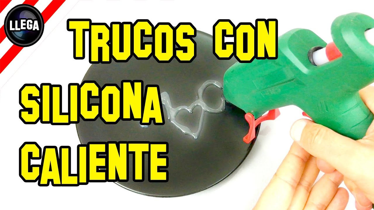 Trucos para usar una pistola de silicona caliente