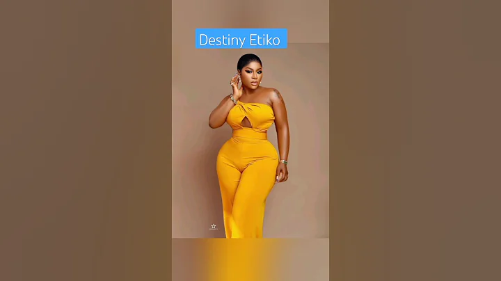 Destiny Etiko took her fashion sense to the next level with this stunning yellow outfit