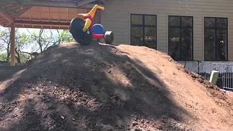 Backyard Scooter Jump