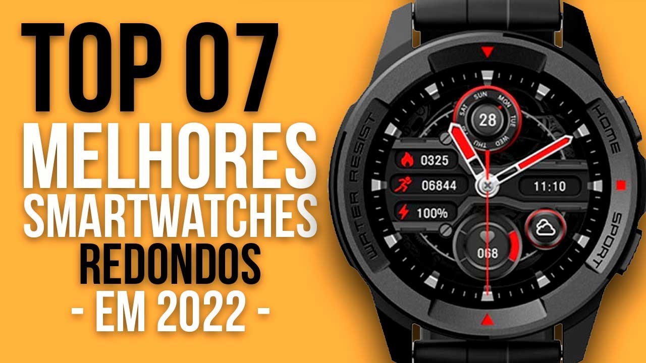 TOP 7 MELHORES SMARTWATCHES REDONDOS CUSTO BENEFÍCIO em 2022 - 2023 