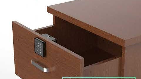 KR-S80 RFID & Code panel electronic cabinet lock