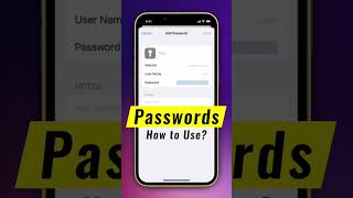 Passwords 🔥 How to use in iPhone and iPad? screenshot 4