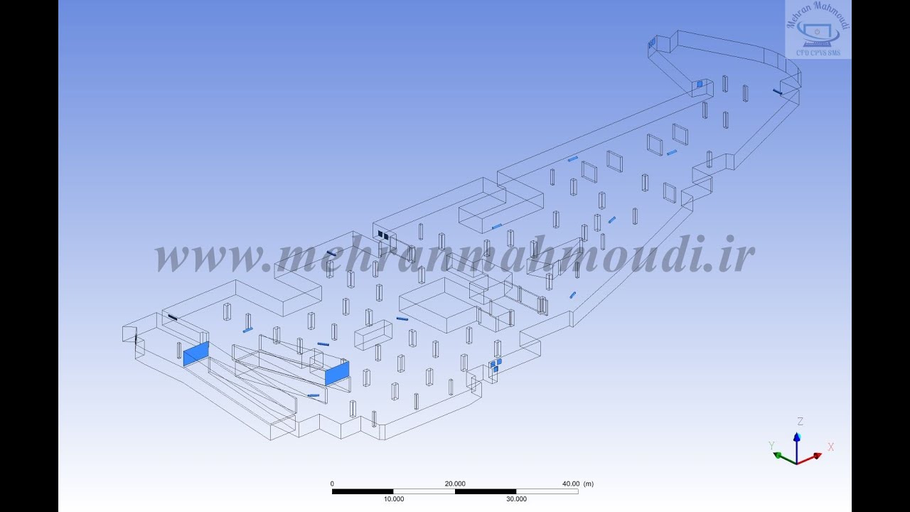 Finding the best jet fan configuration for a parking garage ventilation system by CFD Analysis