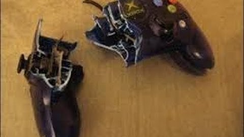 How to break an xbox controller