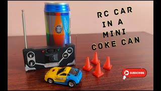 World's smallest RC Car that comes in a Coke can 😱  | Unboxing & Testing |