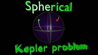 Two-body problem on sphere