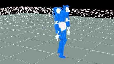 Online Human Walking in imitation task and Joint Space Based on Quadratic Programming