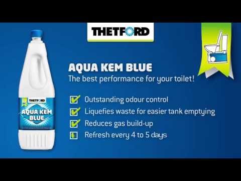 Бейне: Тетфорд құрғақ шкаф сұйықтықтары: B-Fresh Green, Aqua Kem және Aqua Kem Blue дәретханаға арналған жоғарғы резервуарға арналған, пайдалану жөніндегі нұсқаулық