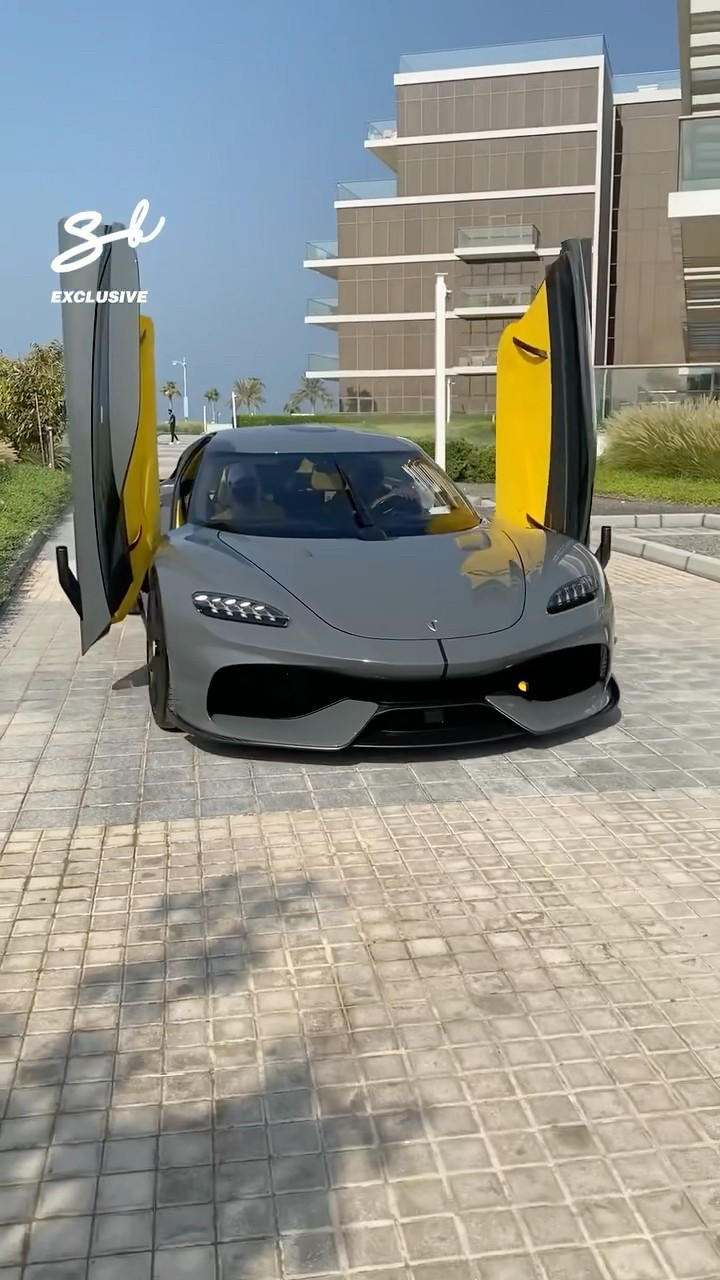 Feast your eyes on the world’s first four-seater hypercar ? #hypercars #cars #supercars