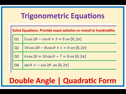 Solve Trigonometric Quadratic