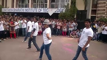 CBIT ECE Synapse 2K15 Flashmob