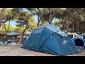 CAMPING IN TOSCANA ITALIA | SETTING UP OUR TENT | RECH BALTAZAR