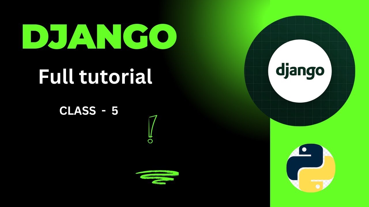Integrate Templates and configure static file in Django(class-4) - YouTube