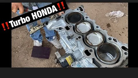 TAKUACHE BUILDS TURBO HONDA!! Part 3 Pistons and rods installed d16 build