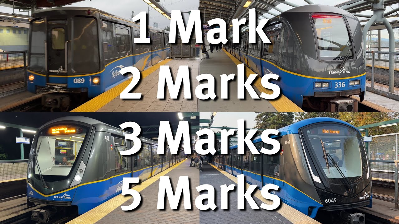1 Mark, 2 Marks, 3 Marks, 5 Marks, AH AH AH!!! | Vancouver SkyTrain Compilation Sept-Dec 2025