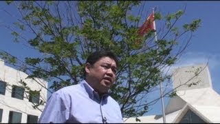 天安門の指導者が出頭図る 中国大使館、対応を拒否
