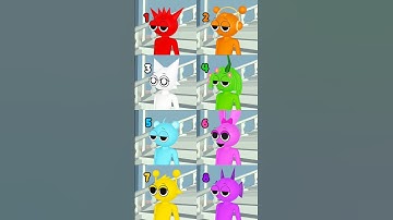 SPRUNKI X SMILING CRITTERS #sprunki#incredibox #insideout#sonic#catnap#spiderman#pomni#franky#sprunk