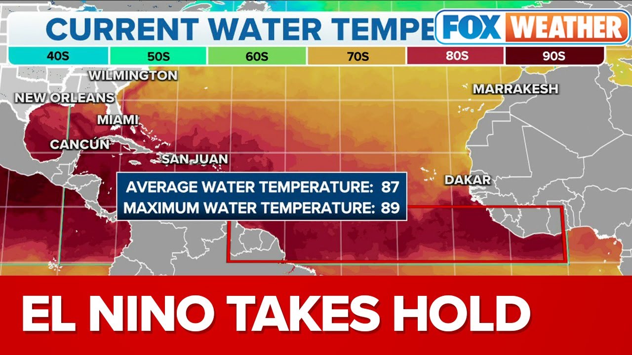 Hurricane Specialist: El Nino Bringing 'Freakish' Warmth Across Oceans