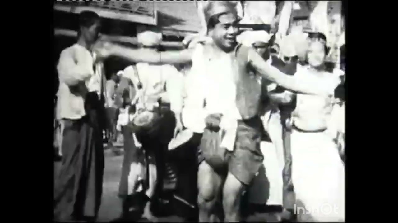 The Burmese Dance & Parade  Zat Pwe - 1900 CE