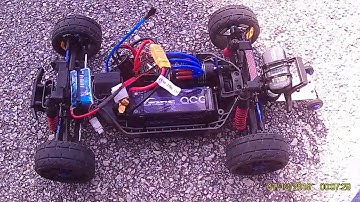 RUSTLER 4x4 6s speed runs 23t / 36t