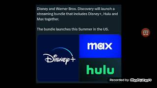 Disney and Warner Bros Discovery to have a bundle for Max and Disney+.