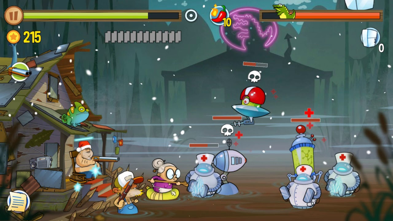 Swamp Attack - Challenge 33. Android Gameplay