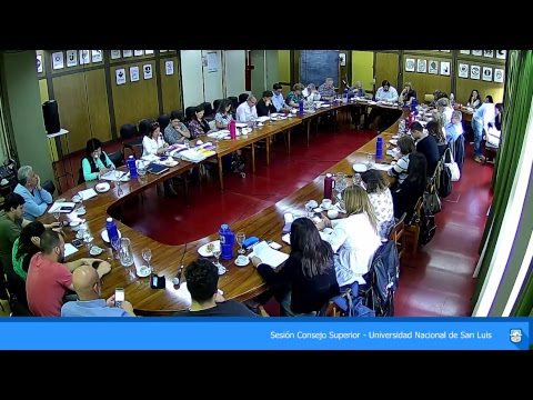 Sesión Consejo Superior 18/09/2018