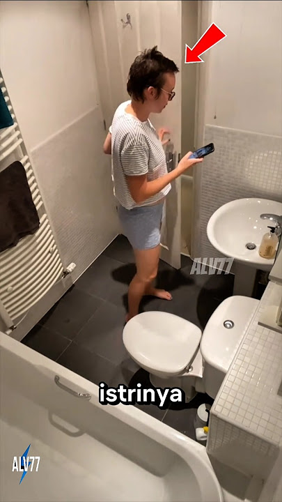 pria ini ngerjain istrinya di kamar mandi‼️ #shorts