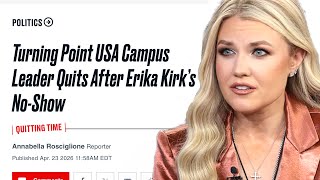 TPUSA President RESIGNS Amid ERIKA KIRK LIES Wealth