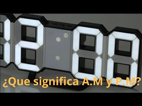 Video: ¿Qué significa AM?