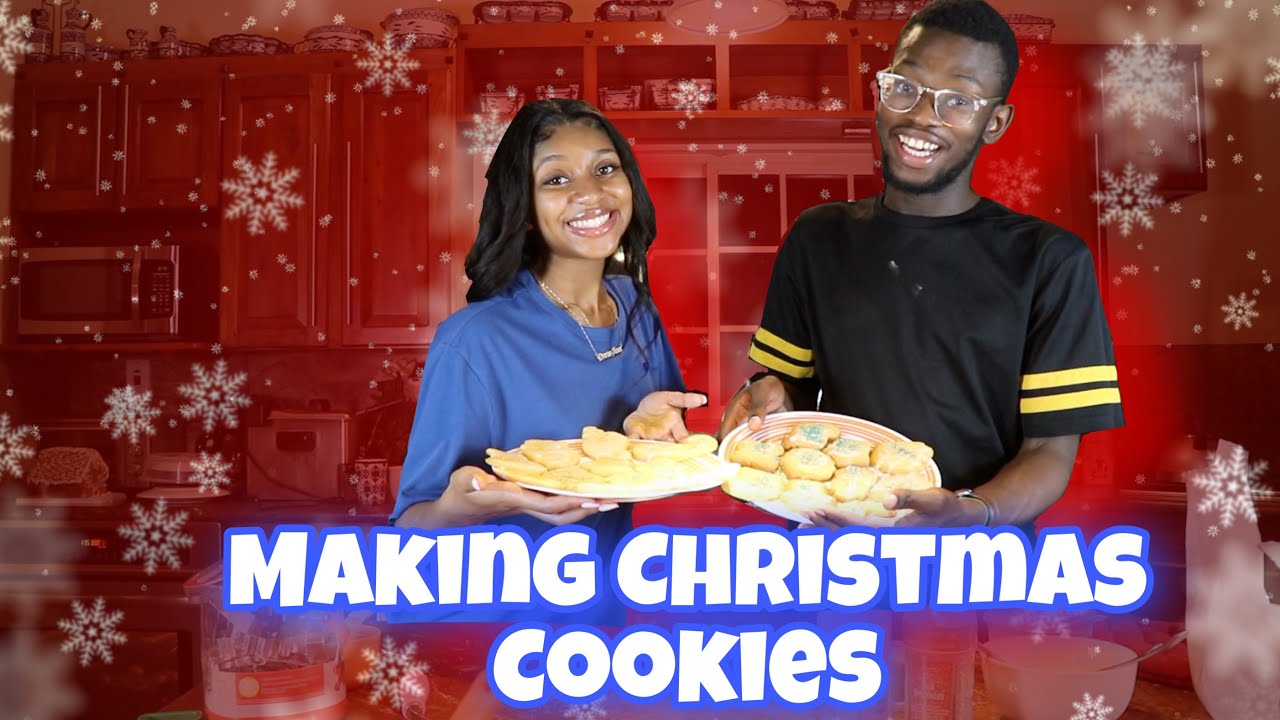Making Christmas Cookies! ft Coffee With Shamar | DREW MICHELLE