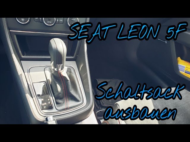 Seat Leon 5F Schlüssellochkappe entfernen / Zentralverriegelung 