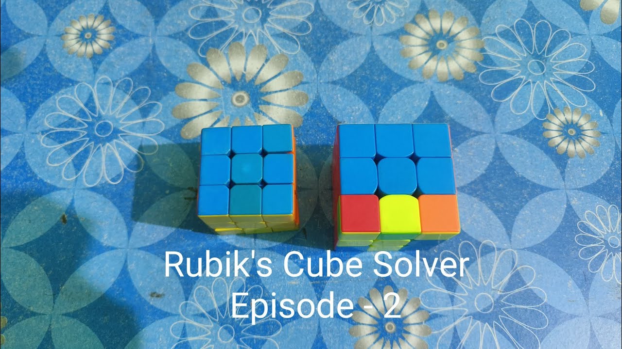 How to solve the 2nd layer Rubik's cube - YouTube