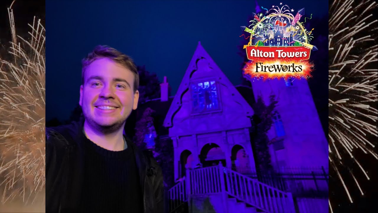 Видеоблог о фейерверках в Alton Towers | Ноябрь 2025 г. 🎇
