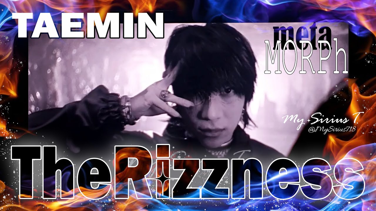 🖤🤍 TAEMIN [The Rizzness MV with Shawols] METAMORPH CONCERT 더리즈니스 태민 ...