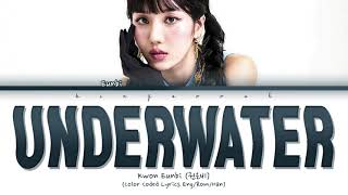 Kwon Eunbi 'Underwater' Lyrics (권은비 Underwater 가사) (Color Coded Lyrics)