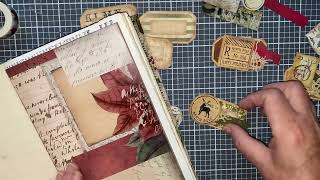 Ephemera Clusters for Christmas Junk Journal