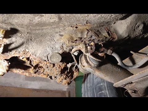 Пепелац системы ТАЗ-2109 подустал. Сварка, начало. ДО...