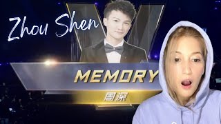 Reaction to Zhou Shen’s “Memory” | Super Vocal | ♥♥♥