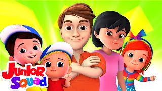 Lagu keluarga jari | Lagu anak anak | Bayi sajak | Junior Squad Indonesia | Kartun untuk anak