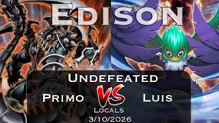 Yu-Gi-Oh! Vayu Turbo vs Blackwings Edison Format Gameplay! UNDEFEATED at Card Addiction